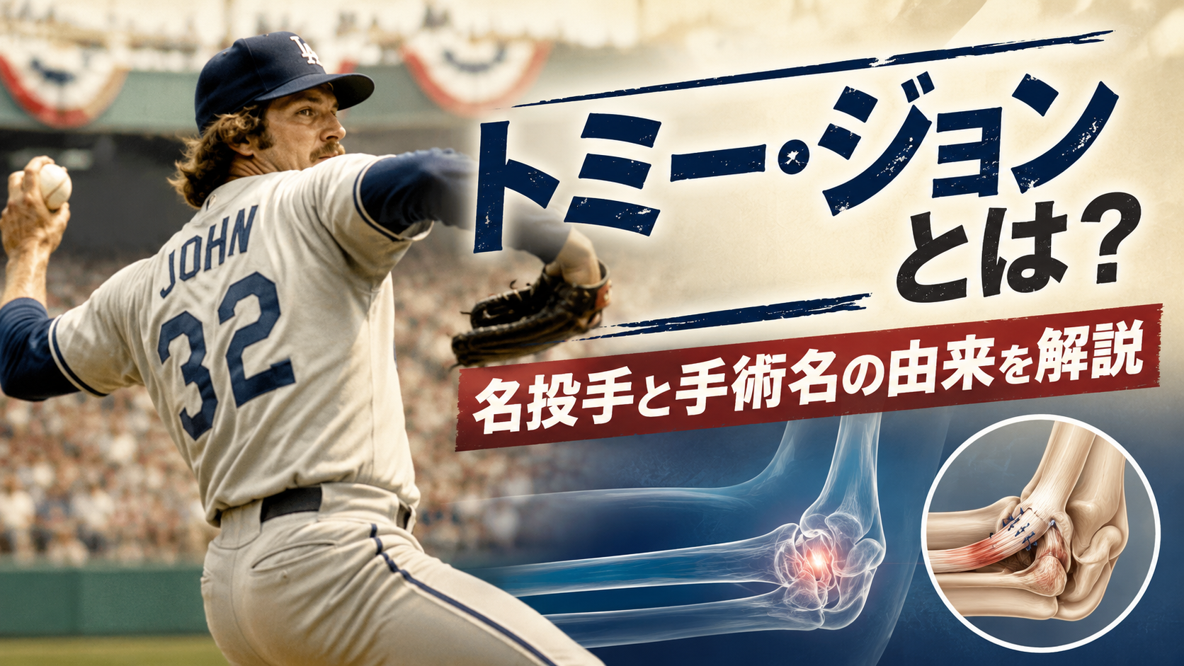 トミー・ジョンとは?通算288勝の元MLB左腕と「トミー・ジョン手術」名の由来を解説 ChatGPT Image 2026年8月18日 18 28 47 5